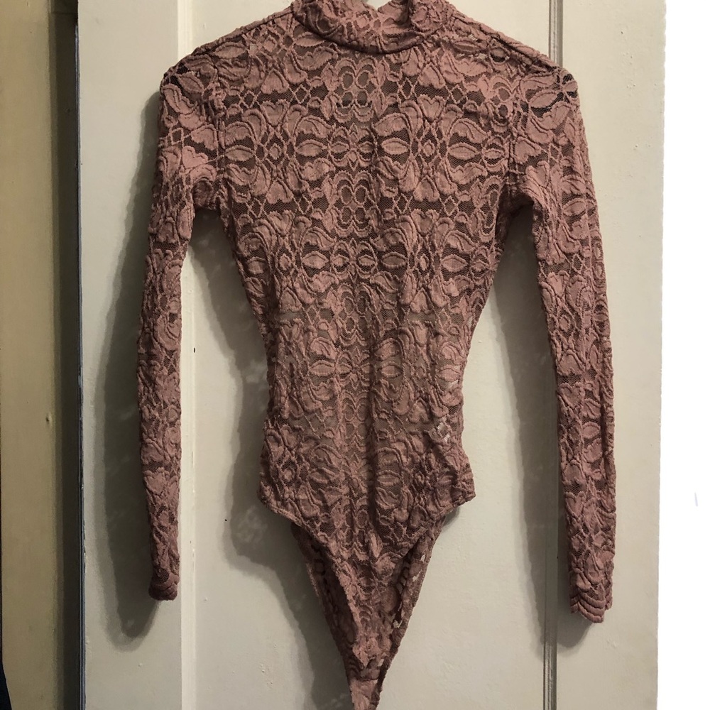 Open back body suit